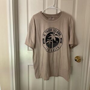 S. Padre Island Tan T-Shirt